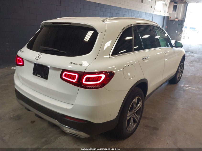 2021 Mercedes-benz Glc VIN W1N0G8EB1MF992567 IAAI salvage auction — BIOHAZARD/CHEMICAL, Salvage Title, sold $11,000 on 2026-07-15 (photo 4)