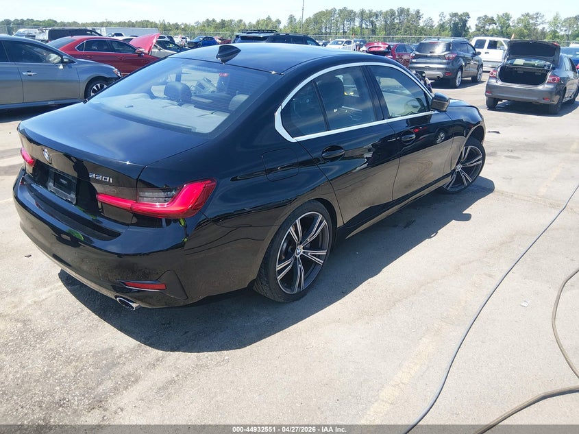 2021 BMW 3er VIN 3MW5R1J02M8B83765 IAAI salvage auction — LEFT FRONT, Salvage (South Carolina), sold $13,275 on 2026-08-26 (photo 4)