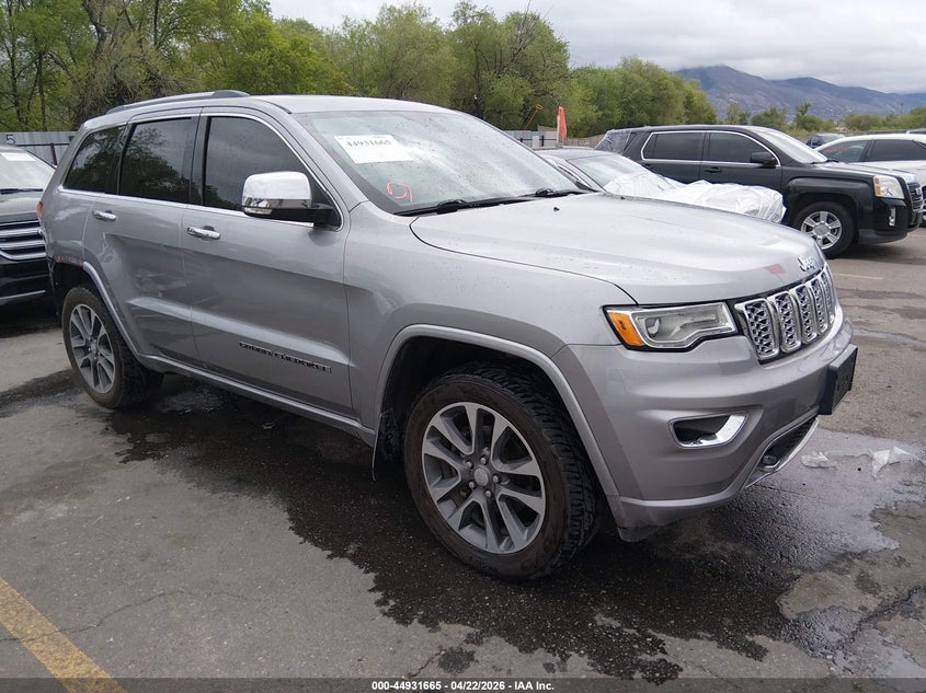 2018 Jeep Grand cherokee VIN 1C4RJFCG4JC334600 IAAI salvage auction — REAR END, Salvage (Idaho), sold $7,600 on 2026-07-30 (photo 1)