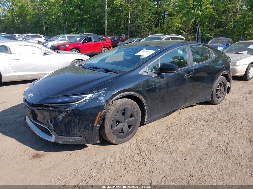 2023 Toyota Prius VIN JTDACACU3P3002334 IAAI salvage auction — FRONT & REAR, Wait Title, sold $8,975 on 2026-07-22 (photo 2)