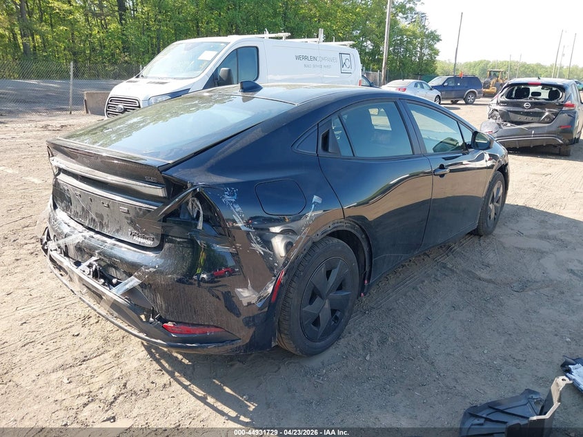 2023 Toyota Prius VIN JTDACACU3P3002334 IAAI salvage auction — FRONT & REAR, Wait Title, sold $8,975 on 2026-07-22 (photo 4)