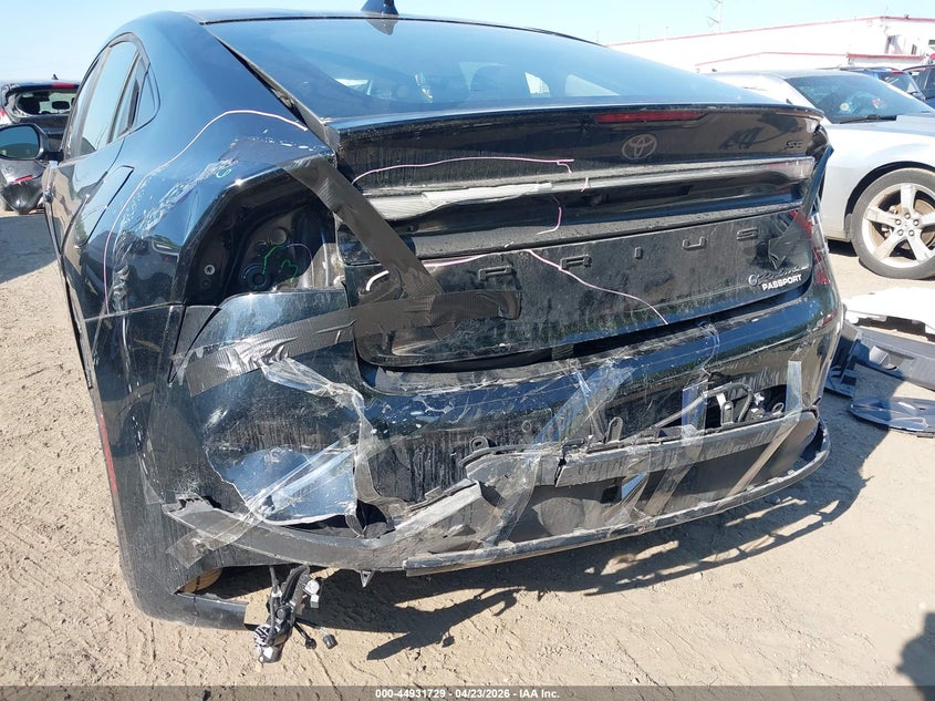 2023 Toyota Prius VIN JTDACACU3P3002334 IAAI salvage auction — FRONT & REAR, Wait Title, sold $8,975 on 2026-07-22 (photo 6)