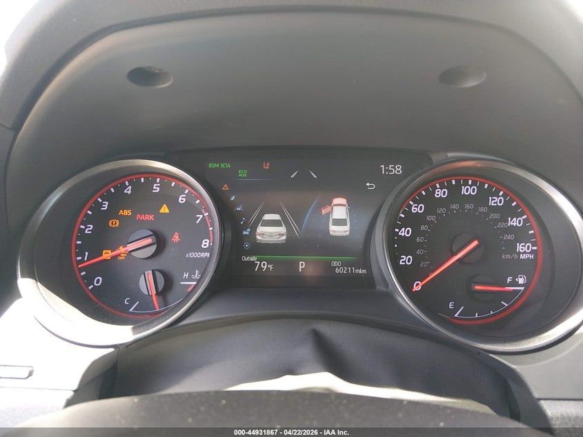 2022 Toyota Camry VIN 4T1K61AK9NU006100 IAAI salvage auction — FRONT END, Salvage Title, sold $10,000 on 2026-07-09 (photo 7)