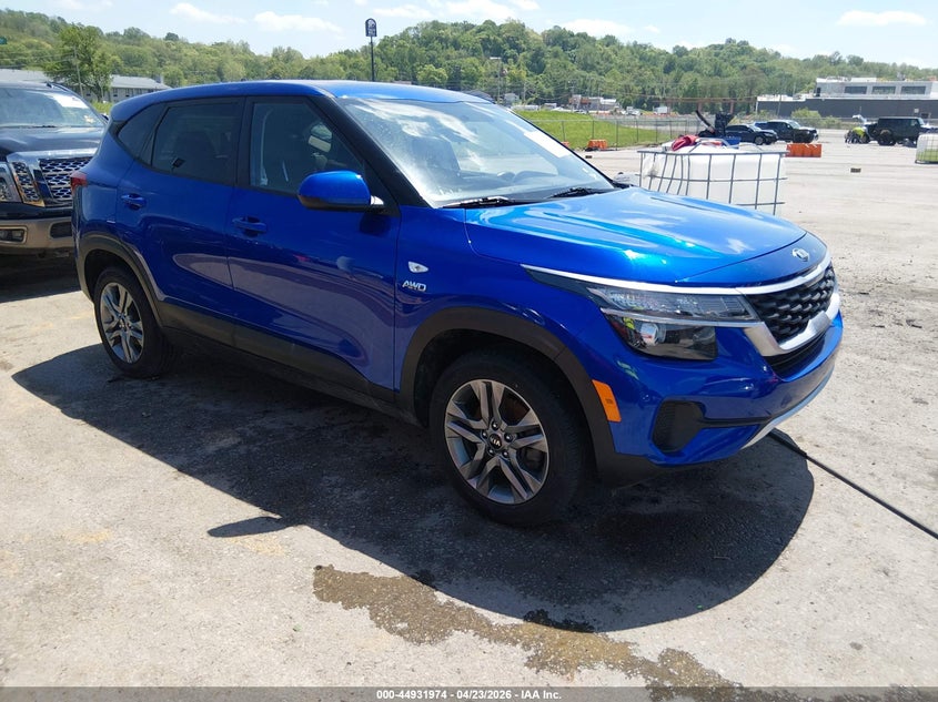 2021 Kia Seltos VIN KNDEPCAA3M7187242 IAAI salvage auction — FRONT END, Salvage (Missouri), sold $3,000 on 2026-07-18 (photo 1)