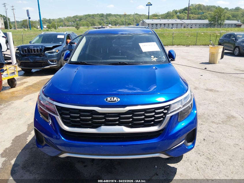 2021 Kia Seltos VIN KNDEPCAA3M7187242 IAAI salvage auction — FRONT END, Salvage (Missouri), sold $3,000 on 2026-07-18 (photo 6)