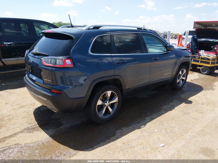2019 Jeep Cherokee VIN 1C4PJMDX4KD472871 IAAI salvage auction — FRONT END, Salvage (Missouri), sold $1,600 on 2026-07-17 (photo 4)