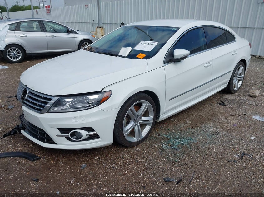 2015 Volkswagen Passat cc VIN WVWBN7AN5FE828344 IAAI salvage auction — FRONT END, Salvage (Texas), sold $2,350 on 2026-07-10 (photo 2)