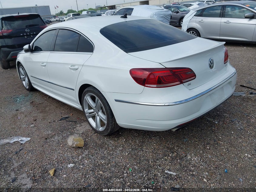 2015 Volkswagen Passat cc VIN WVWBN7AN5FE828344 IAAI salvage auction — FRONT END, Salvage (Texas), sold $2,350 on 2026-07-10 (photo 3)