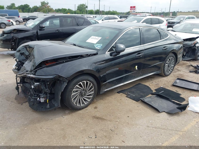 2024 Hyundai Sonata VIN KMHL54JJ9RA089745 IAAI salvage auction — FRONT END, Original (Texas), sold $6,500 on 2026-07-15 (photo 2)