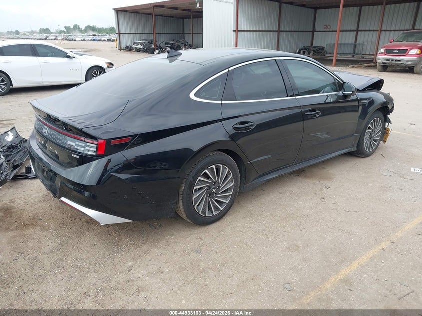 2024 Hyundai Sonata VIN KMHL54JJ9RA089745 IAAI salvage auction — FRONT END, Original (Texas), sold $6,500 on 2026-07-15 (photo 4)