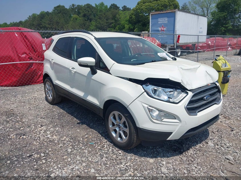 2021 Ford Ecosport VIN MAJ3S2GE7MC399536 IAAI salvage auction — FRONT END, Salvage (Georgia), sold $2,000 on 2026-08-01 (photo 1)
