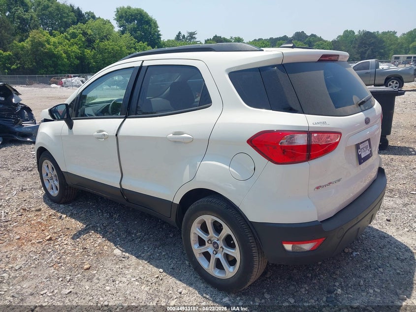 2021 Ford Ecosport VIN MAJ3S2GE7MC399536 IAAI salvage auction — FRONT END, Salvage (Georgia), sold $2,000 on 2026-08-01 (photo 3)