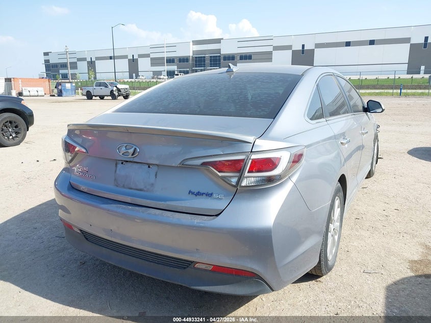2016 Hyundai Sonata VIN KMHE24L17GA037865 IAAI salvage auction — FRONT END, Original (Texas), sold $2,300 on 2026-07-07 (photo 4)