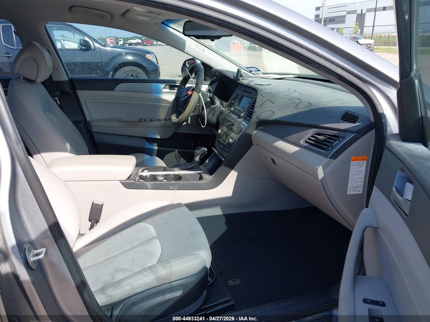 2016 Hyundai Sonata VIN KMHE24L17GA037865 IAAI salvage auction — FRONT END, Original (Texas), sold $2,300 on 2026-07-07 (photo 5)