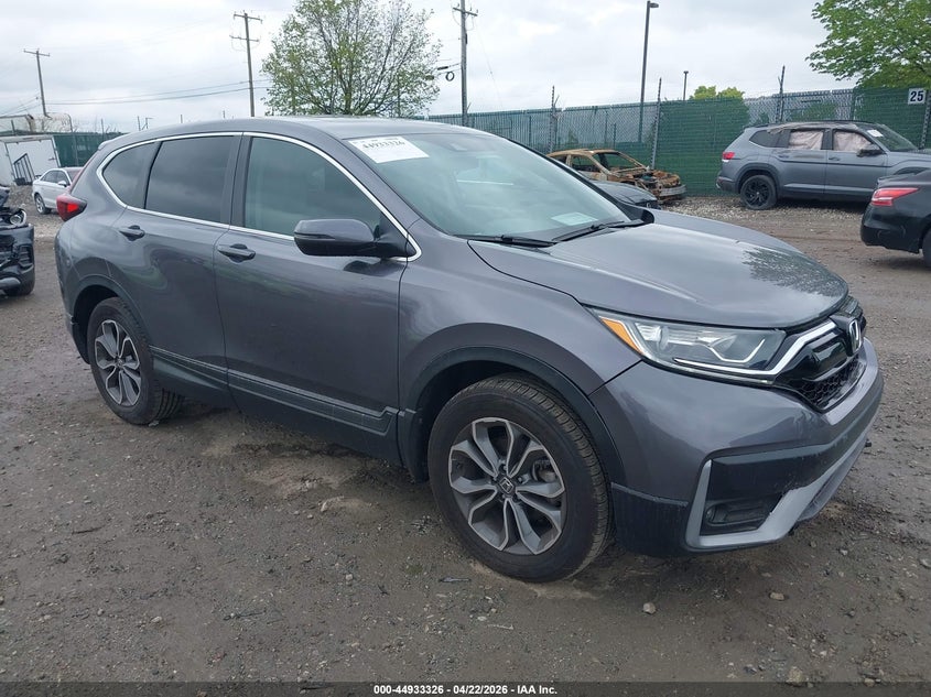 2022 Honda Cr-v VIN 7FARW2H58NE035321 IAAI salvage auction — RIGHT FRONT, Salvage (Pennsylvania), sold $11,100 on 2026-07-22 (photo 1)