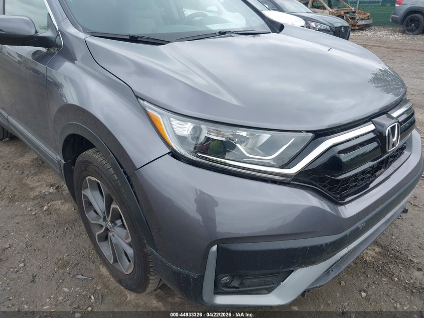 2022 Honda Cr-v VIN 7FARW2H58NE035321 IAAI salvage auction — RIGHT FRONT, Salvage (Pennsylvania), sold $11,100 on 2026-07-22 (photo 6)