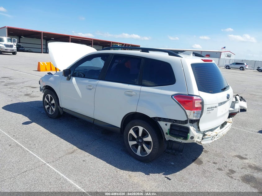 2018 Subaru Forester VIN JF2SJABC3JH497133 IAAI salvage auction — FRONT & REAR, Salvage (Indiana), sold $600 on 2026-07-09 (photo 3)