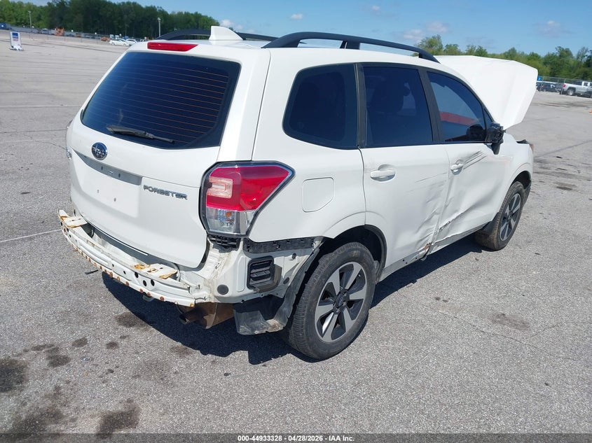 2018 Subaru Forester VIN JF2SJABC3JH497133 IAAI salvage auction — FRONT & REAR, Salvage (Indiana), sold $600 on 2026-07-09 (photo 4)