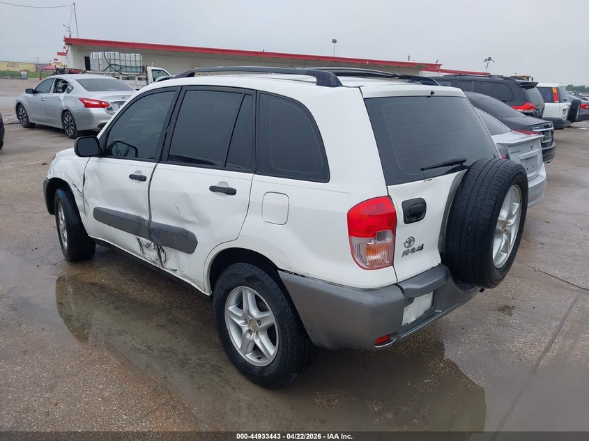 2002 Toyota Rav4 VIN JTEGH20V020050975 IAAI salvage auction — NORMAL WEAR, Clear (Arkansas), sold $1,200 on 2026-07-06 (photo 3)