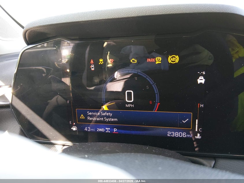 2025 Chevrolet Trailblazer VIN KL79MRSL0SB107691 IAAI salvage auction — UNKNOWN, Salvage Title, sold $5,700 on 2026-07-09 (photo 7)