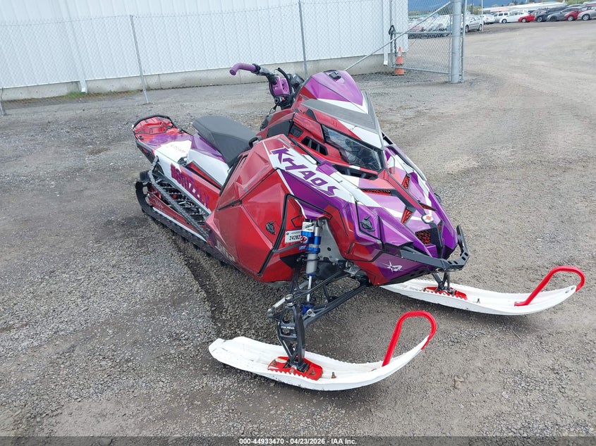 2022 Polaris Snowmobile VIN SN1TFG8RXNC827515 IAAI salvage auction — REAR END, Bill Of Sale (Washington), sold $3,000 on 2026-07-22 (photo 1)