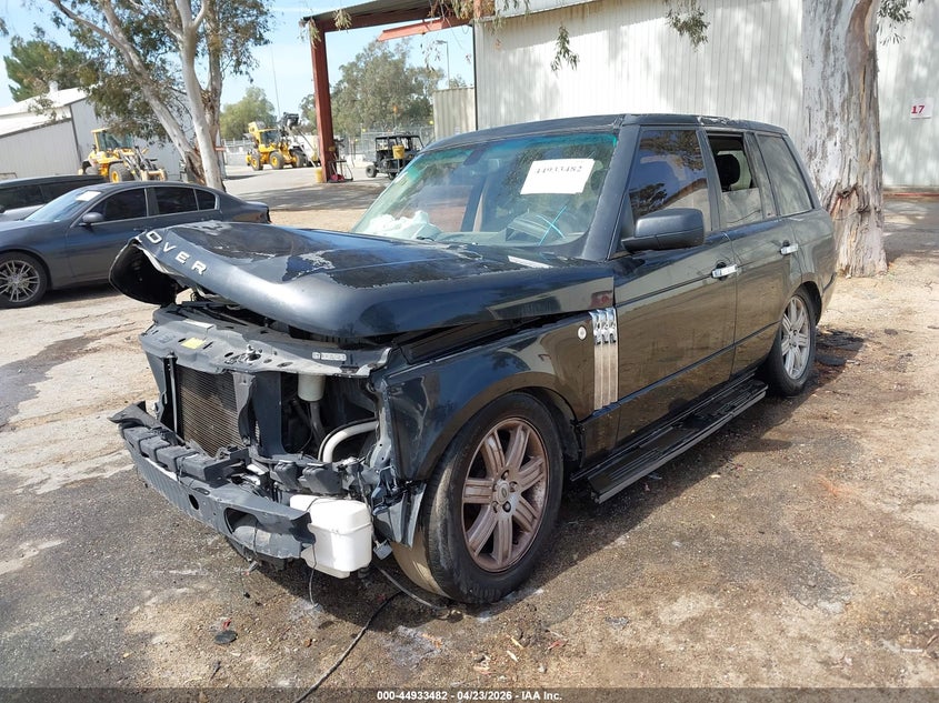 2006 Land rover RANGE ROVER VIN SALME15446A217258 IAAI salvage auction — FRONT END, Salvage (California), sold $25 on 2026-07-21 (photo 2)