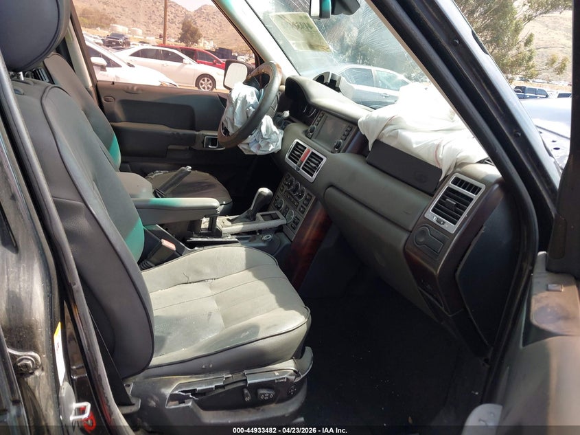 2006 Land rover RANGE ROVER VIN SALME15446A217258 IAAI salvage auction — FRONT END, Salvage (California), sold $25 on 2026-07-21 (photo 5)