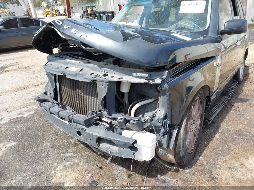 2006 Land rover RANGE ROVER VIN SALME15446A217258 IAAI salvage auction — FRONT END, Salvage (California), sold $25 on 2026-07-21 (photo 6)