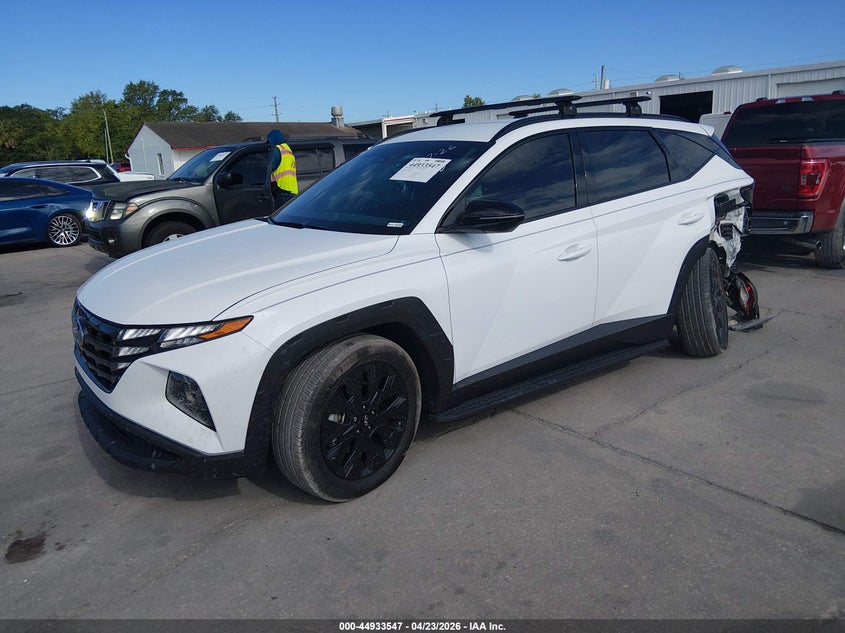 2024 Hyundai Tucson VIN KM8JF3DE5RU299920 IAAI salvage auction — LEFT REAR, Rebuildable (Florida), sold $8,575 on 2026-07-08 (photo 2)