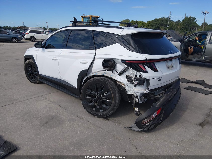2024 Hyundai Tucson VIN KM8JF3DE5RU299920 IAAI salvage auction — LEFT REAR, Rebuildable (Florida), sold $8,575 on 2026-07-08 (photo 3)