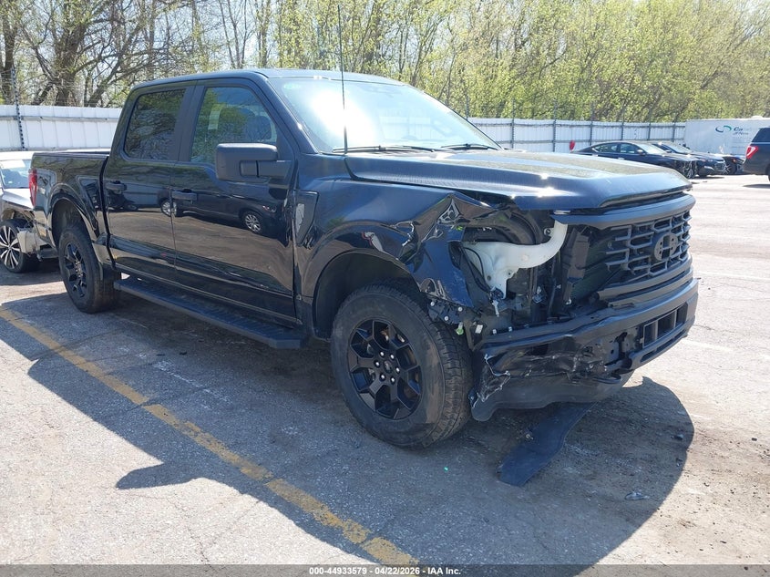 2024 Ford F-150 VIN 1FTEW2LP7RFB50187 IAAI salvage auction — RIGHT FRONT, Salvage (Michigan), sold $15,000 on 2026-07-31 (photo 1)