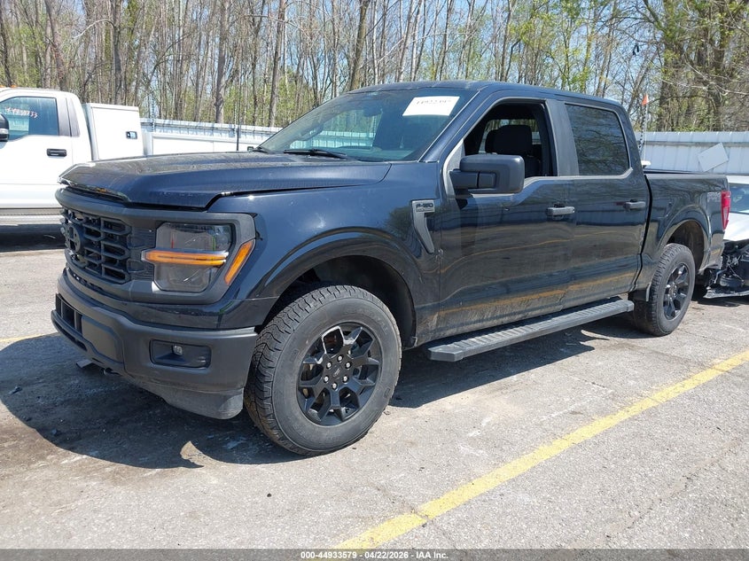 2024 Ford F-150 VIN 1FTEW2LP7RFB50187 IAAI salvage auction — RIGHT FRONT, Salvage (Michigan), sold $15,000 on 2026-07-31 (photo 2)