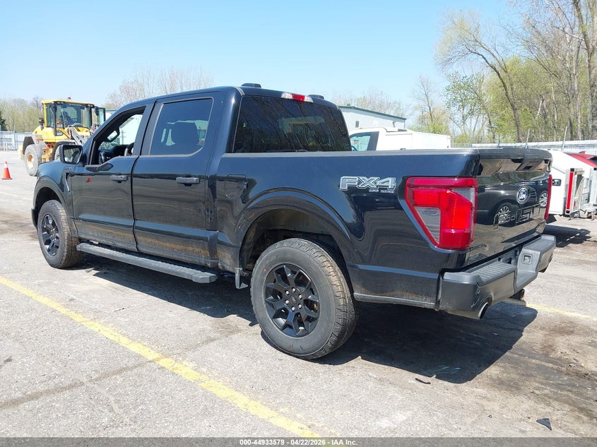 2024 Ford F-150 VIN 1FTEW2LP7RFB50187 IAAI salvage auction — RIGHT FRONT, Salvage (Michigan), sold $15,000 on 2026-07-31 (photo 3)