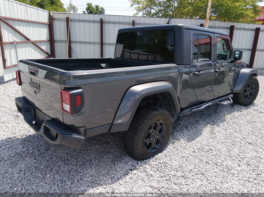 2023 Jeep Gladiator VIN 1C6HJTAG9PL574240 IAAI salvage auction — FRONT END, Salvage (Alabama), sold $9,675 on 2026-07-30 (photo 4)