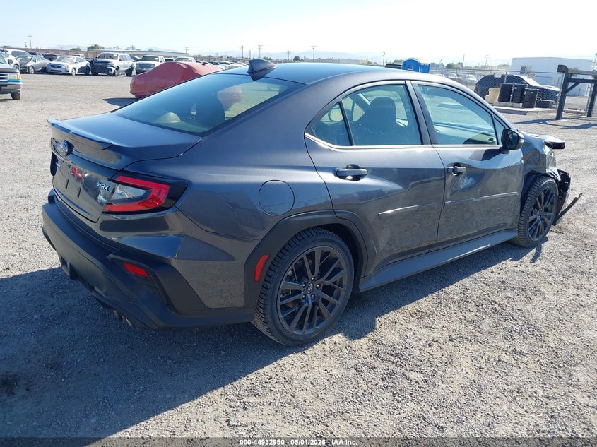2023 Subaru Wrx VIN JF1VBAL6XP9808132 IAAI salvage auction — RIGHT FRONT, Salvage Title, sold $11,025 on 2026-07-16 (photo 4)