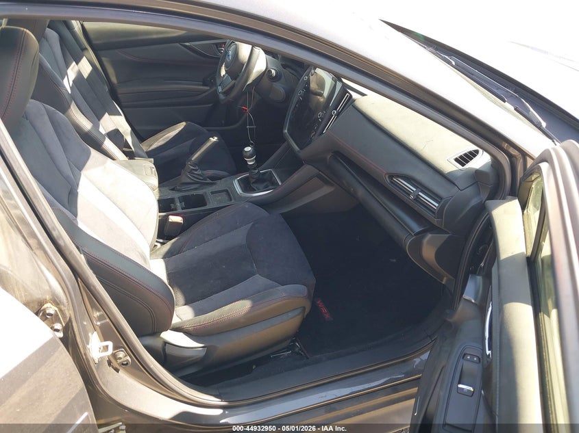 2023 Subaru Wrx VIN JF1VBAL6XP9808132 IAAI salvage auction — RIGHT FRONT, Salvage Title, sold $11,025 on 2026-07-16 (photo 5)