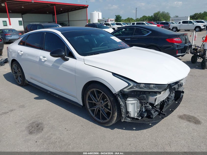 2022 Kia K5 VIN 5XXG64J2XNG099856 IAAI salvage auction — FRONT END, Original (Texas), sold $7,750 on 2026-07-09 (photo 1)