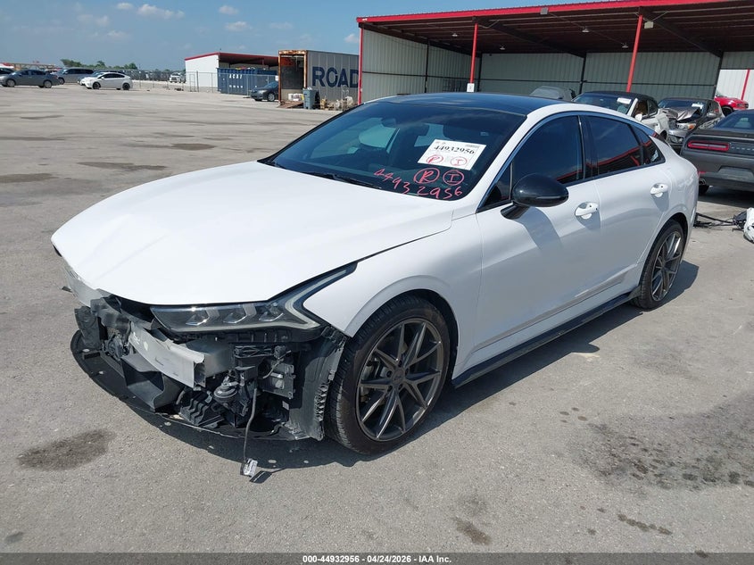 2022 Kia K5 VIN 5XXG64J2XNG099856 IAAI salvage auction — FRONT END, Original (Texas), sold $7,750 on 2026-07-09 (photo 2)
