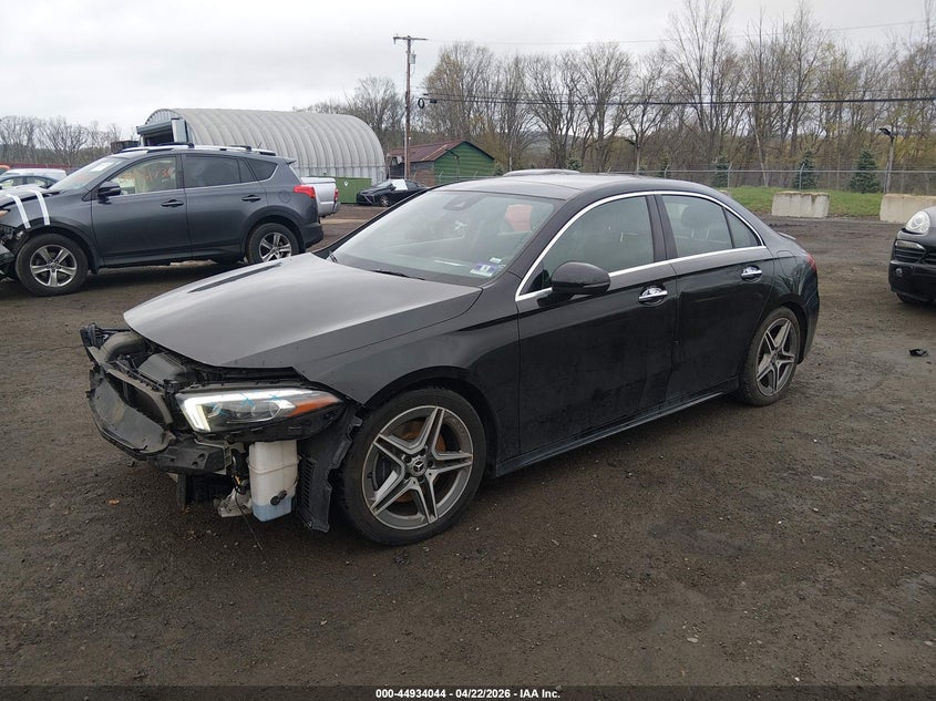 2019 Mercedes-benz A-klasse VIN WDD3G4FB4KW023442 IAAI salvage auction — FRONT END, Salvage (Idaho), sold $8,700 on 2026-07-09 (photo 2)