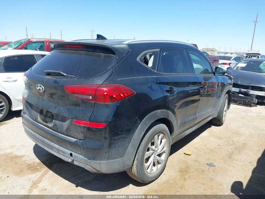 2020 Hyundai Tucson VIN KM8J33A45LU276410 IAAI salvage auction — FRONT END, Salvage (Texas), sold $2,600 on 2026-07-14 (photo 4)