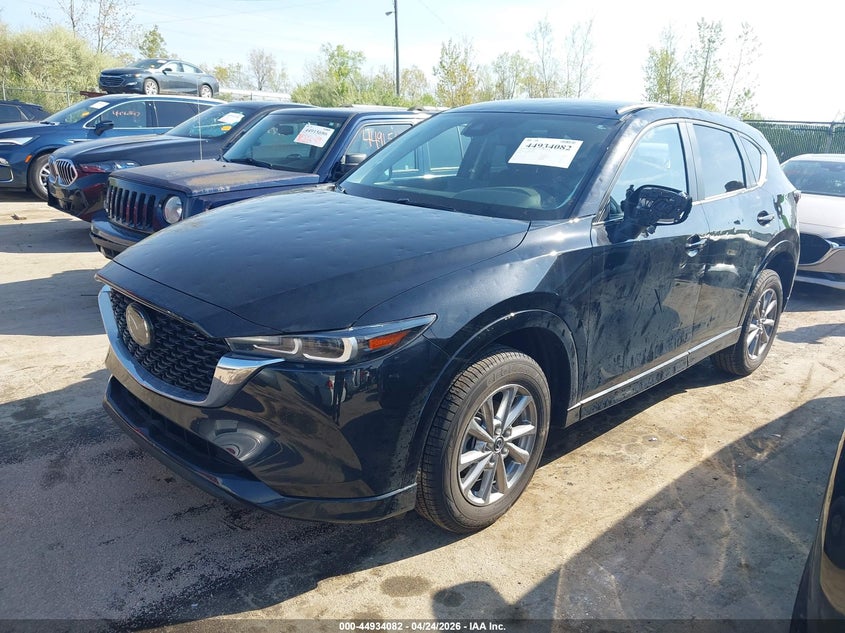 2025 Mazda Cx-5 VIN JM3KFBCM6S0694219 IAAI salvage auction — HAIL, Salvage Title, sold $9,550 on 2026-07-21 (photo 2)