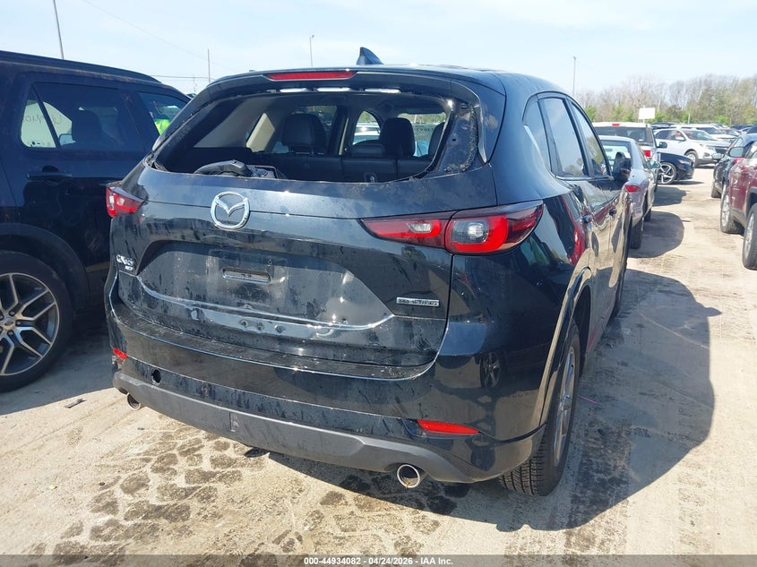 2025 Mazda Cx-5 VIN JM3KFBCM6S0694219 IAAI salvage auction — HAIL, Salvage Title, sold $9,550 on 2026-07-21 (photo 4)