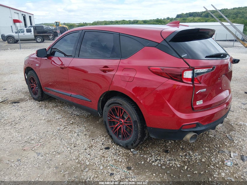 2021 Acura Rdx VIN 5J8TC2H62ML048209 IAAI salvage auction — RIGHT REAR, Salvage Title, sold $11,200 on 2026-08-25 (photo 3)