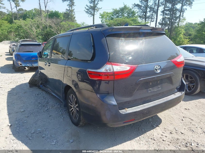 2019 Toyota Sienna VIN 5TDYZ3DC6KS996788 IAAI salvage auction — LEFT FRONT, Salvage (Georgia), sold $3,700 on 2026-07-14 (photo 3)