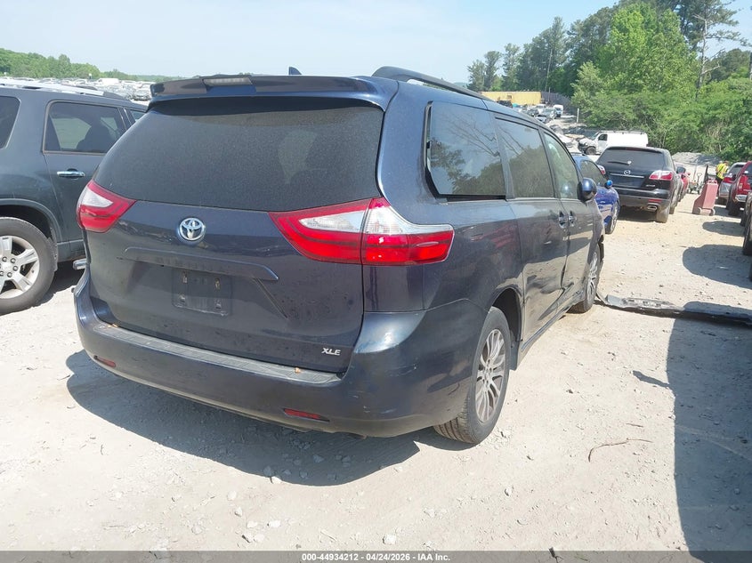 2019 Toyota Sienna VIN 5TDYZ3DC6KS996788 IAAI salvage auction — LEFT FRONT, Salvage (Georgia), sold $3,700 on 2026-07-14 (photo 4)