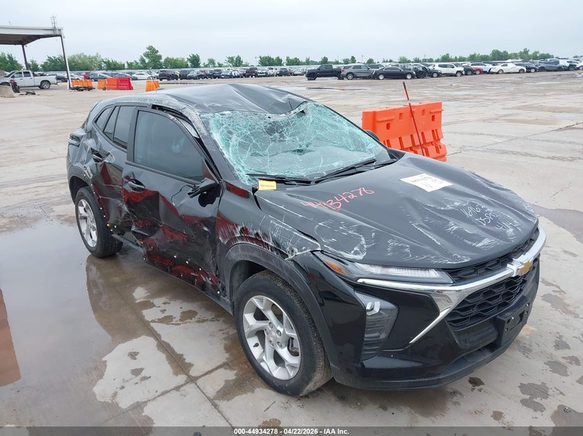 2025 Chevrolet Trax VIN KL77LFEP2SC165383 IAAI salvage auction — ROLLOVER, Salvage (Texas), sold $1,700 on 2026-07-24 (photo 6)