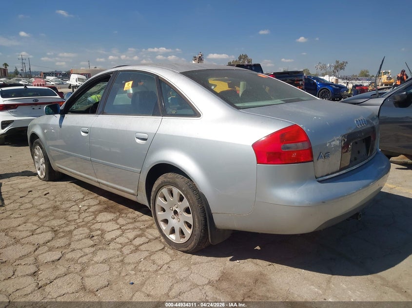 1999 Audi A6 VIN WAUBA24B2XN062183 IAAI salvage auction — BIO HAZARD, Salvage (California), sold $200 on 2026-07-08 (photo 3)