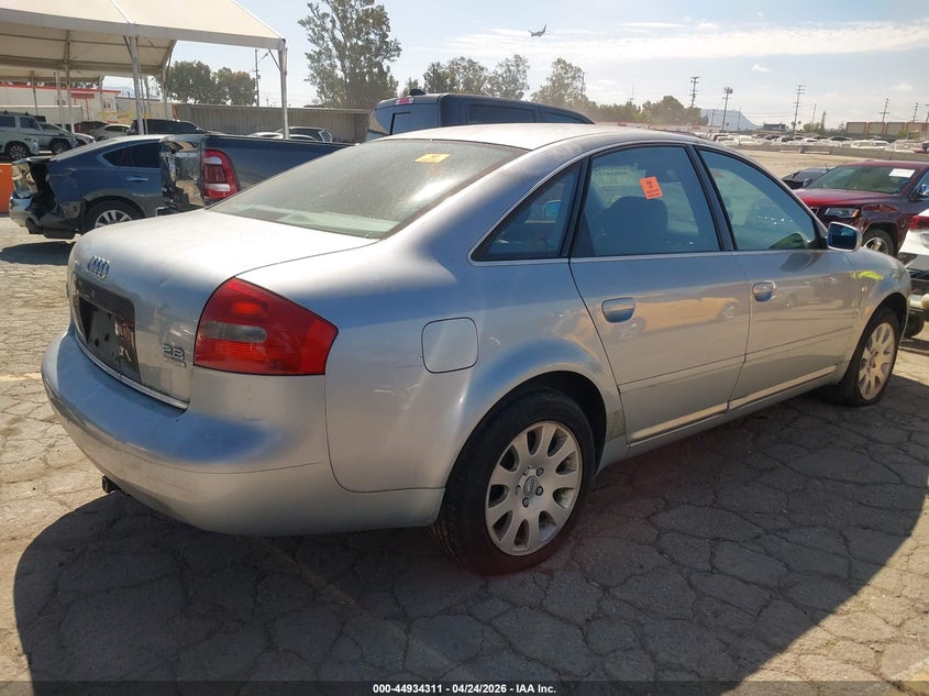 1999 Audi A6 VIN WAUBA24B2XN062183 IAAI salvage auction — BIO HAZARD, Salvage (California), sold $200 on 2026-07-08 (photo 4)