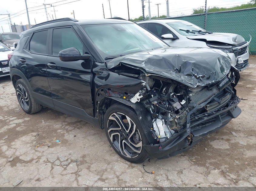 2025 Chevrolet Trailblazer VIN KL79MTSL2SB049614 IAAI salvage auction — FRONT END, Salvage (Texas), sold $3,850 on 2026-07-13 (photo 1)