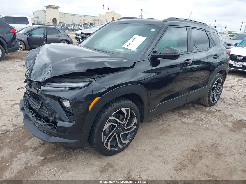 2025 Chevrolet Trailblazer VIN KL79MTSL2SB049614 IAAI salvage auction — FRONT END, Salvage (Texas), sold $3,850 on 2026-07-13 (photo 2)
